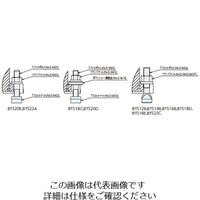 ナベヤ マシンバイスシリーズ 取付ボルト BTS12B 1セット(3個)（直送品）