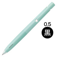 油性ボールペン bLen（ブレン） 0.5mm ミントグリーン軸 黒インク BAS88-MG ゼブラ1箱（10本入：1×10本）