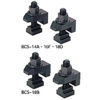 ナベヤ 取付クランプセット BCSー18D BCS-18D 1セット(4個:2個×2セット)（直送品）