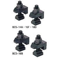 ナベヤ 取付クランプセット BCSー14A BCS-14A 1セット(4個:2個×2セット)（直送品）