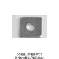 サンコーインダストリー ニッケル 鉄 角ワッシャー大形 M16X52X4.5 W00005000160000005 1箱(10個)（直送品）