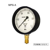 第一計器製作所 MPG金属密閉型圧力計 SUS製 (AMA183016) MPG-AUR3/8-75X16MPA-SUS 1個（直送品）