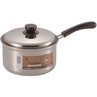 パール金属 NEWノヴェル ステンレス製片手鍋20cm HB-3623 1個 69-5483-20（直送品）