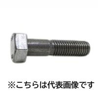 三笠・鋲螺 六角中ボルト 鉄生地 半ねじ M30×180 10本入 1100100041073 1セット(10本入)（直送品）
