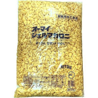 「業務用」 オーマイシェルマカロニ 4袋×3KG ニップン（直送品）