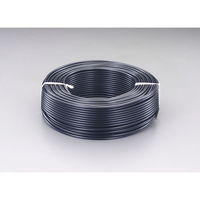 エスコ 7.4mmx 20m 同軸ケーブル(75Ω/黒) EA940AR-12 1巻（直送品）