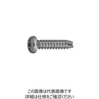 ファスニング J ユニクロ 鉄（+）ナベタッピンねじ（2種溝付き B-1形） 3.5