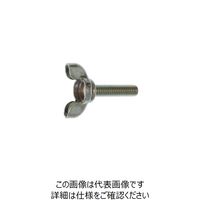 ファスニング J BC 鉄 プレス蝶ボルト 6 X 15 C0000M000060015010 1箱（300個）（直送品）