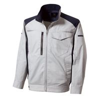 空調服(R) ジャケット シルバー 4L 14.4Vファンバッテリーセット TWK274-3-4L-SK23021K70 1セット（直送品）