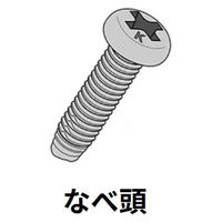 ノンタップビス ナベ頭 ミニパック 5×10mmmm タッピンねじ 下穴専用 高強度 1100100000667 1パック(約60本入)（直送品）