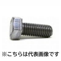 三笠・鋲螺 六角ボルト 鉄生地 全ねじ 16×80 4本入 1100100040216 1セット(4本入)（直送品）