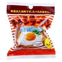 サンタン 元祖鶏ガラ チキンラーメン バスボール レモンの香り 75g 1回分 601-6369 1袋（直送品）
