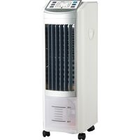 エスケイジャパン マイコン式冷風扇 白 a25358 1個（直送品）