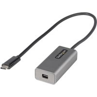 Startech.com USB-C-Mini DisplayPort 変換アダプタ/4K60Hz HBR2/30cm一体型ケーブル CDP2MDPEC 1個