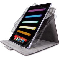 iPad mini 2021 第6世代 8.4インチ ケース レザー 手帳 360度回転 ブラック TB-A21S360BK エレコム 1個（直送品）