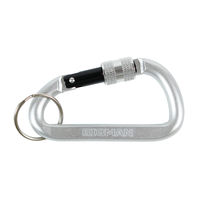 ビッグマン CARABINER・AFC1L-8SLシルバー 059551 1個（直送品）