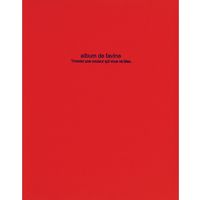 ナカバヤシ ドゥファビネ１００年アルバム ビス式 Ａ４ レッド アH-A4D-161-R 1冊（直送品）