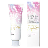 Lightee（ライティー） ホワイトニングケア ホワイトローズミント 100g 1本 ライオン 歯磨き粉 口臭予防 美白