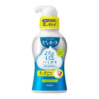 ピュオーラ 泡ハミガキ マイルドグリーンの香味 190mL 1本 花王 歯磨き粉 ネバつき浄化 口臭・歯周病予防