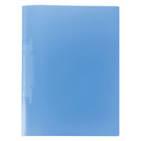 プラス レポートファイル ＮＯ．30 Ａ4Ｓ ブルー NO.30 BL 1冊 - アスクル