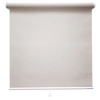立川機工 FIRSTAGE(ファーステージ) ロールスクリーン 無地 TR-1005 1700×1600mm シルバーグレー 1台（直送品）