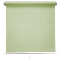 立川機工 FIRSTAGE(ファーステージ) ロールスクリーン 無地 TR-1021 600×800mm ハーブ 1台（直送品）