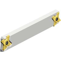 NTKカッティングツールズ TAEGUTEC クアッドラッシュ 突切・溝入用ブレード TQBL 32-27R 1本 459-2364（直送品）