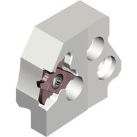 TAEGUTEC クアッドラッシュ 高圧クーラント対応外径突切・溝入加工用アダプター TCAQR 20-TB 1本（直送品）