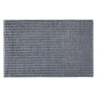 無印良品 綿麻バスマット Ｍ ４５×７０ｃｍ チャコールグレー 良品計画