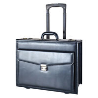 スワン ROBERT KLEIN (ロバートクライン) キャリー付パイロットケース 8714 1個（直送品）