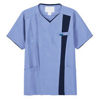 フォーク メンズジップスクラブ ダークネイビー×ライム M 7058SC-37-M 1枚（直送品）