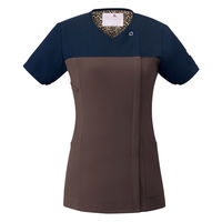 フォーク レディスジップスクラブ アンサスショコラ×ダークネイビー 3L HI701-40-3L 1枚（直送品）