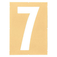 アトムサポート ロードステンシルEasy ナンバー7 大 H300 1枚（直送品）