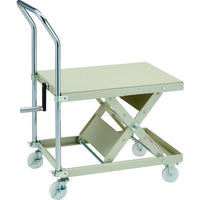 トラスコ中山 TRUSCO ローハイシステム リフター スクリュー式 400X550 押手付移動式 LH-35S-2 1台 137-2370（直送品）