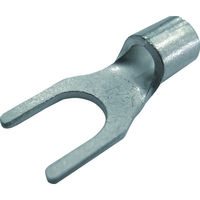 大同端子製造 DST 裸圧着端子 角先開形端子 F2ーS4 100個入り 1箱(100個) 206-7122（直送品）