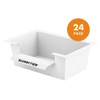 SLURRYTUB スラリーダブ スラリー(湿式廃棄物)分離用フィルターパック 24枚入 FILT24PK 1セット（直送品）