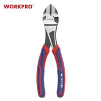 WORKPRO(ワークプロ) WORKPRO ワークプロ ニッパー グリップハンドルタイプ 全長180mm WP231104 1個（直送品）