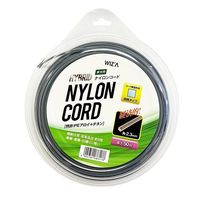 アークランズ WIZ’A アークランドサカモト ハイブリットナイロンコード 四角タイプ 草刈用 50m 729009 1セット(2個)（直送品）