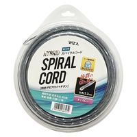 アークランズ WIZ’A アークランドサカモト ハイブリットスパイラルコード ねじりタイプ 草刈用 40m 729014 1セット(2個)（直送品）