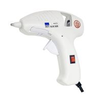 WIZ’A アークランドサカモト スイッチ付き コード式 グルーガン 35W 白スティック2本付き Φ11.0~11.6mm WZGGー11（直送品）