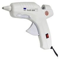 WIZ’A アークランドサカモト スイッチ付き コード式 グルーガン 10W 白スティック2本付き Φ7.0~7.5mm WZGGー7S（直送品）