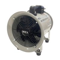 ウィザ(WIZ’A) ハンディタイプ 排送風機 20cm 100V 1800m3/h 62dB WZHSー20 1セット(2台)（直送品）