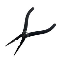 アークランズ ウィザ(WIZ’A) アークランドサカモト タフブラック ラジオペンチ 150mm バネ付 WTR150 1セット(3本)（直送品）