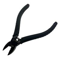 アークランズ ウィザ(WIZ’A) アークランドサカモト タフブラック 強力ニッパ 125mm バネ付 WKP125 1セット(3本)（直送品）