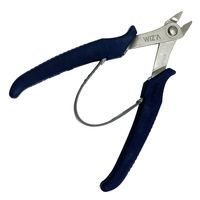 アークランズ WIZ’A アークランドサカモト ステンレス製 つめきりニッパ ネイビー WTN130N 1セット(2本)（直送品）