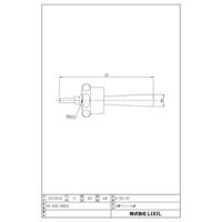 LIXIL 大便フラッシュバルブ用ハンドル部 Aー501ー20 55543872 1セット(3個)（直送品）