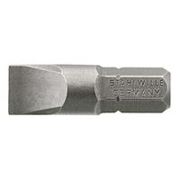 スタビレー STAHLWILLE 1/4DR マイナスビット 0.6mm×4.5mm 1163N 1個（直送品）
