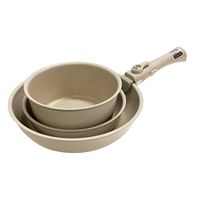 アークランズ ウィザ(WIZ’A) アークランドサカモト 食洗機で洗える 着脱式 フライパン・鍋 4点セット WZCDー04 1セット（直送品）