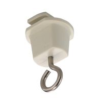 因幡電機産業 JAPPY ライティングダクト 吊りフック(閉塞タイプ) JLDー8544W 1個（直送品）