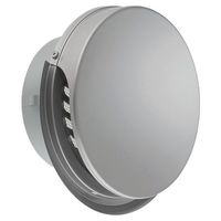 因幡電機産業 JAPPY 換気用ガラリ(外壁用 フラット型フード付) 自然給排気用 UKーFSEN150MJーMA 1個（直送品）